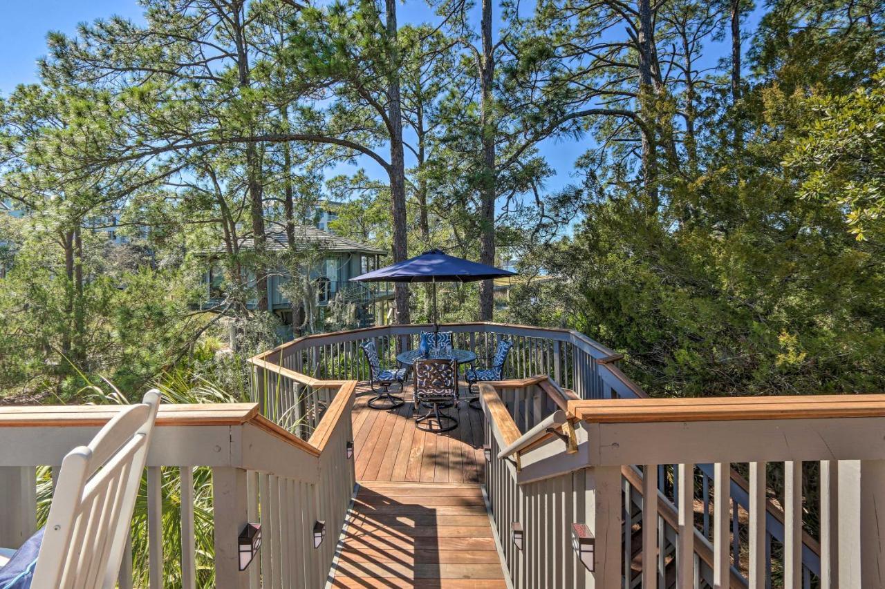 Airy Treehouse With Bikes Walk To Harbour Town! Hilton Head Island Exterior foto