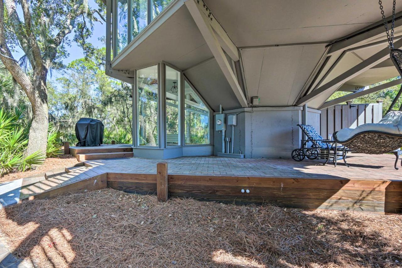 Airy Treehouse With Bikes Walk To Harbour Town! Hilton Head Island Exterior foto