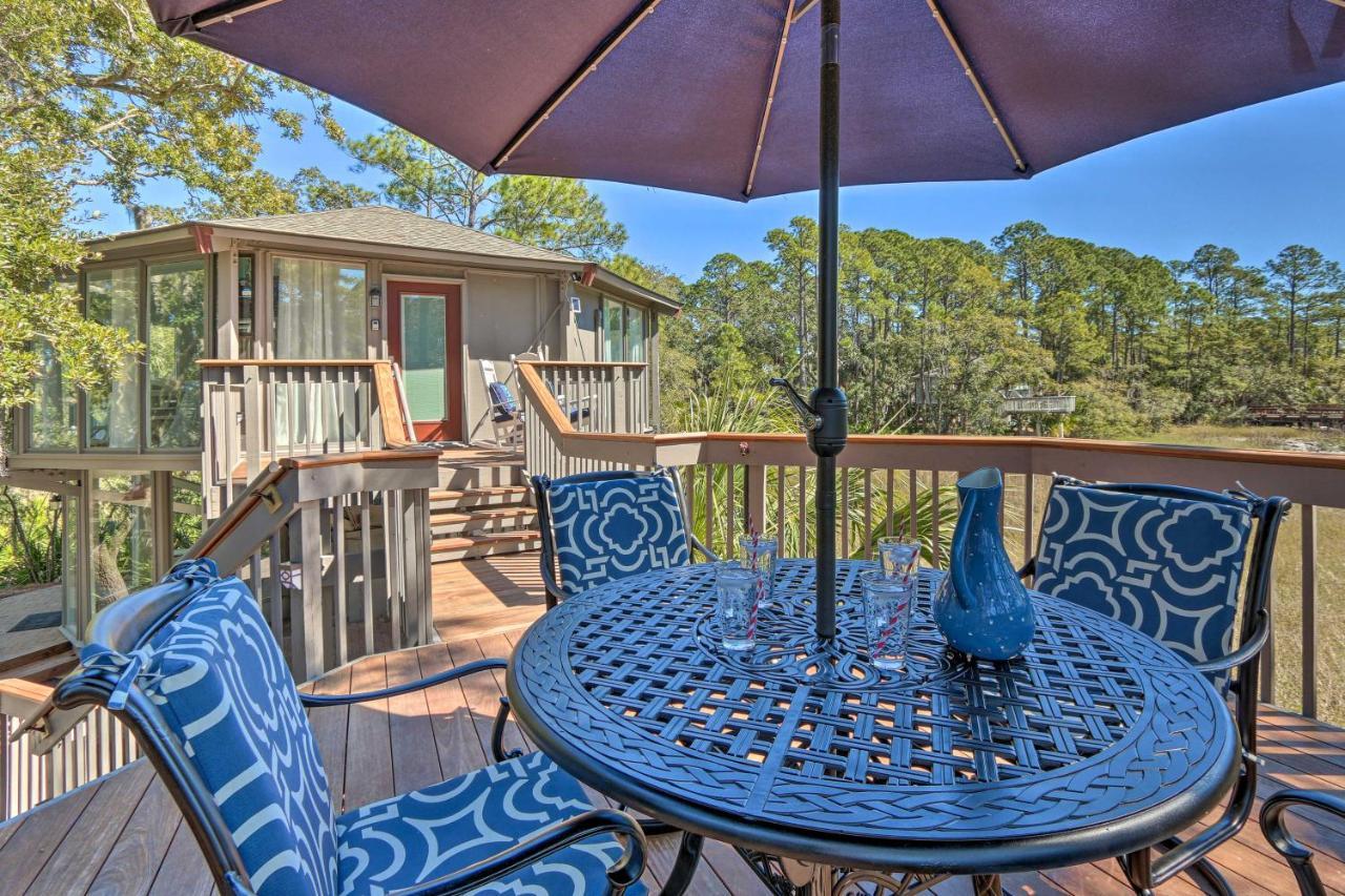 Airy Treehouse With Bikes Walk To Harbour Town! Hilton Head Island Exterior foto