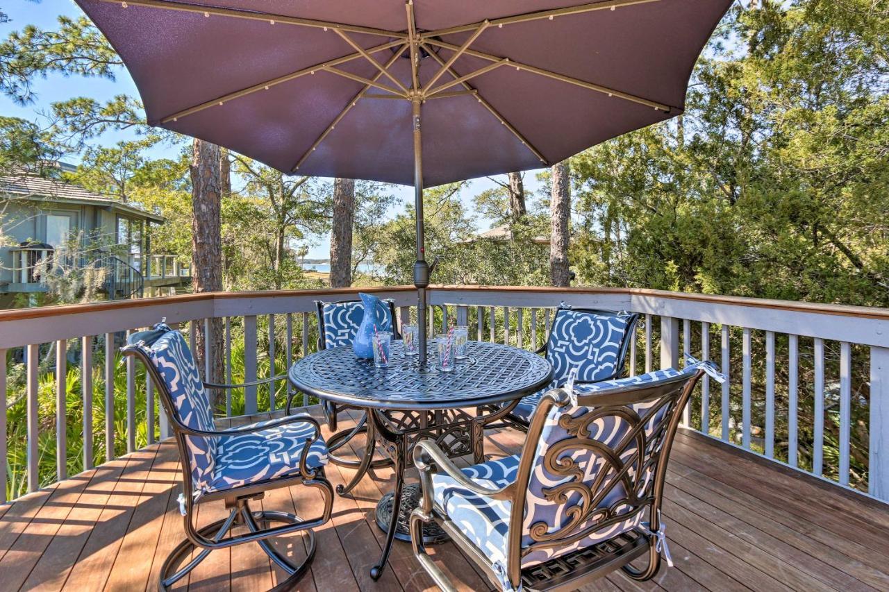 Airy Treehouse With Bikes Walk To Harbour Town! Hilton Head Island Exterior foto